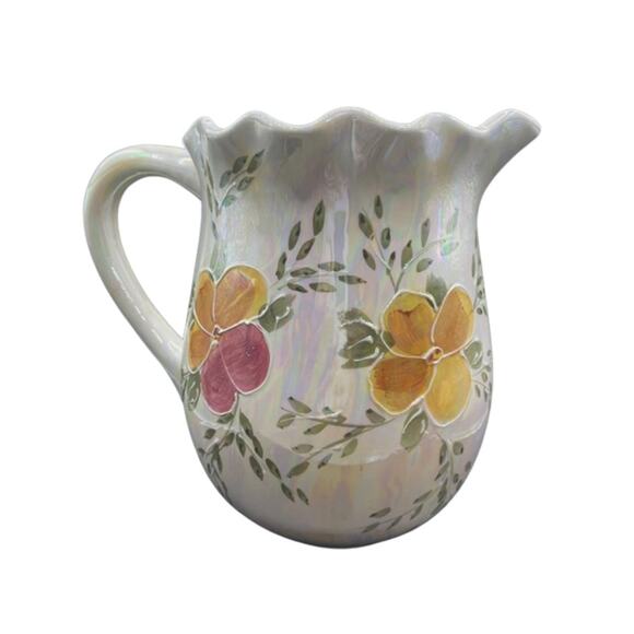 Vintage WCL Pottery Water Pitcher USED - Picture 1 of 6